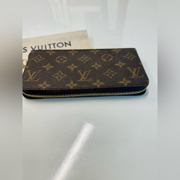 Louis Vuitton Monogram Zippy Wallet M41895 Fuchsia Round Zipper Long Women's - Picture 3 of 4